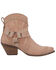 Image #2 - Dingo Women's Gummy Bear Harness Western Fashion Booties - Snip Toe, Natural, hi-res