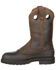 Georgia Boot Men's Mud Dog Pull On Work Boots - Round Toe, Tan, hi-res
