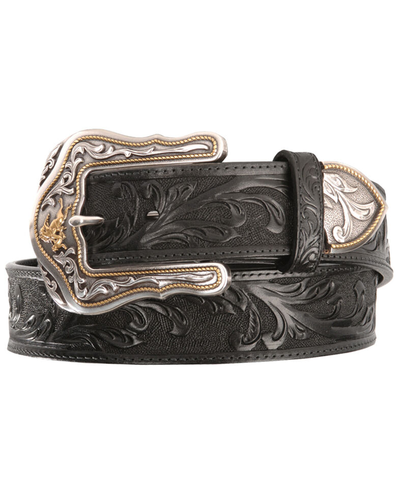 tony lama leather belt