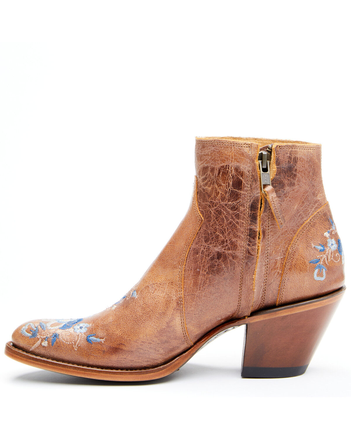 Image #5 - Shyanne Women's Tillie Fashion Booties - Round Toe, Brown, hi-res