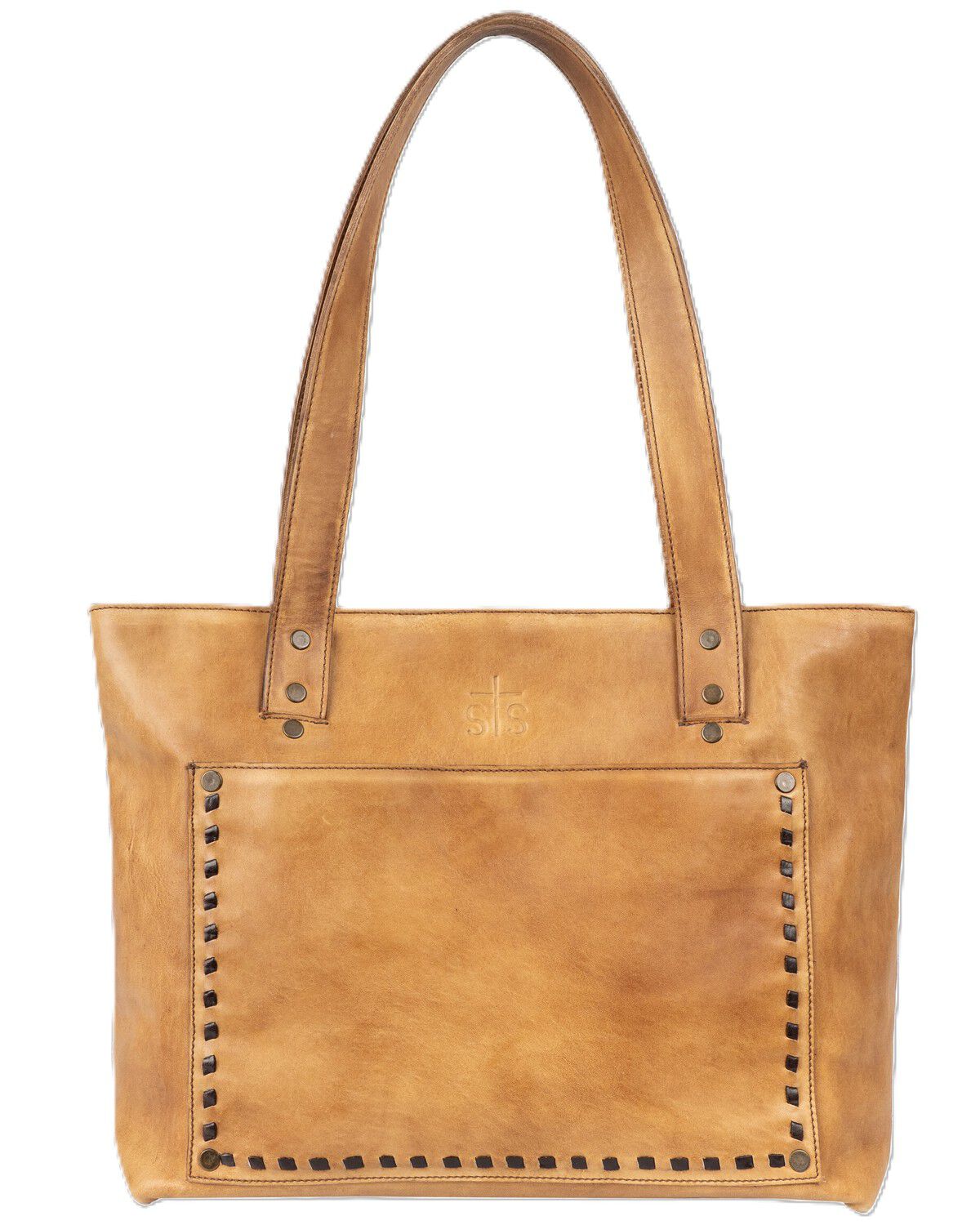 Image #6 - STS Ranchwear by Carroll Women's Bandera Simple Tote, Caramel, hi-res