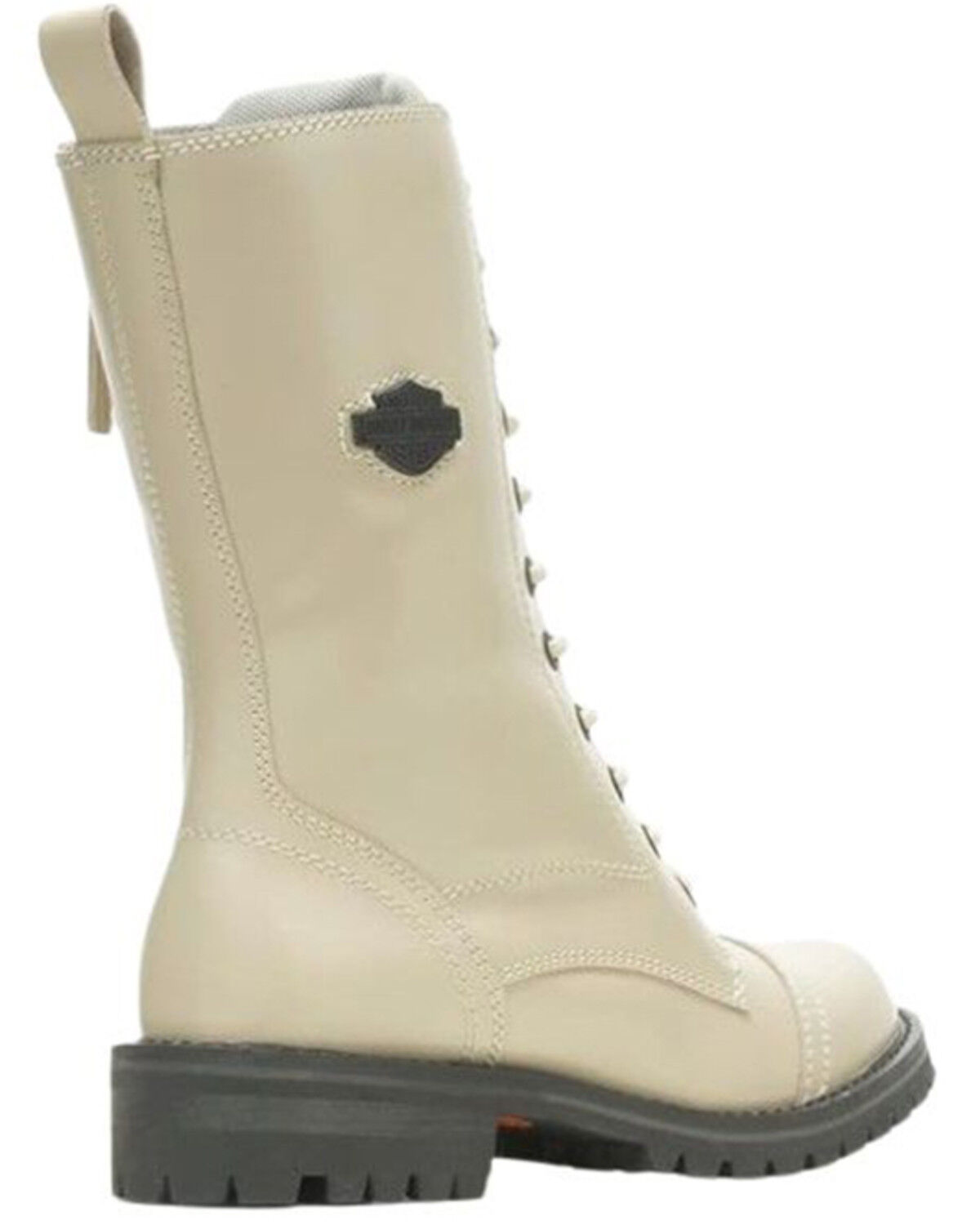 Image #2 - Harley Davidson Women's Walsen Motorcycle Boots - Round Toe, , hi-res