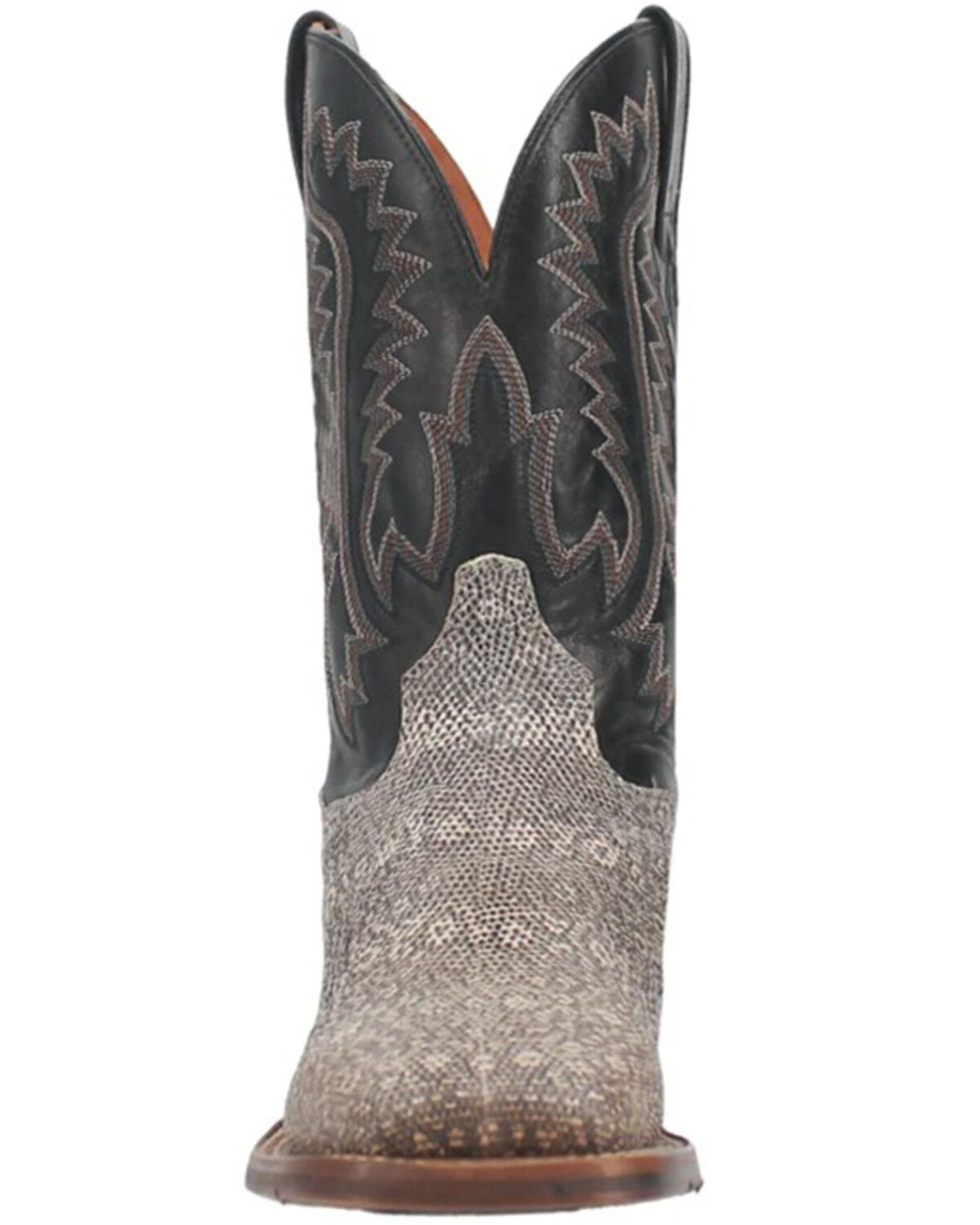 Image #4 - Dan Post Men's Elgin Exotic Lizard Western Boots - Broad Square Toe, , hi-res