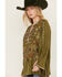 Image #2 - Johnny Was Women's Embroidered Long Sleeve Shirt, Green, hi-res