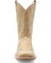 Image #4 - Ferrini Women's Betsy Short Western Boots - Broad Square Toe, Tan, hi-res