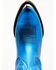 Image #6 - Idyllwind Women's Wheels Metallic Leather Booties - Pointed Toe, Royal Blue, hi-res
