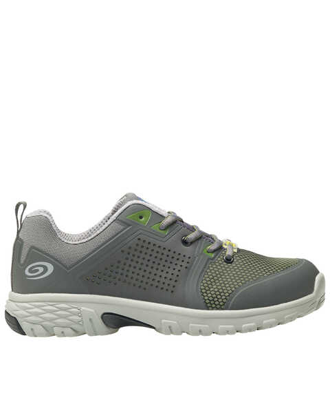 Image #2 - Nautilus Men's Zephyr Athletic Work Shoes - Alloy Toe, Grey, hi-res