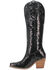 Image #3 - Dingo Women's Sequin Dance Hall Queen Tall Western Boots - Snip Toe, Black, hi-res