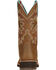 Image #5 - Ariat Women's Delilah Western Performance Boots - Broad Square Toe , Brown, hi-res