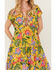 Image #3 - Johnny Was Women's Floral Prairie Mini Dress, Yellow, hi-res
