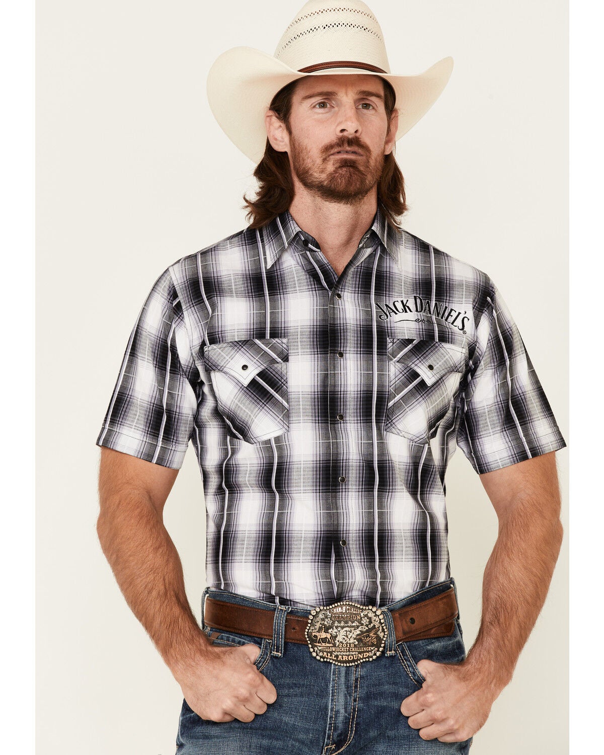 Short Sleeve Snap Western Shirt 