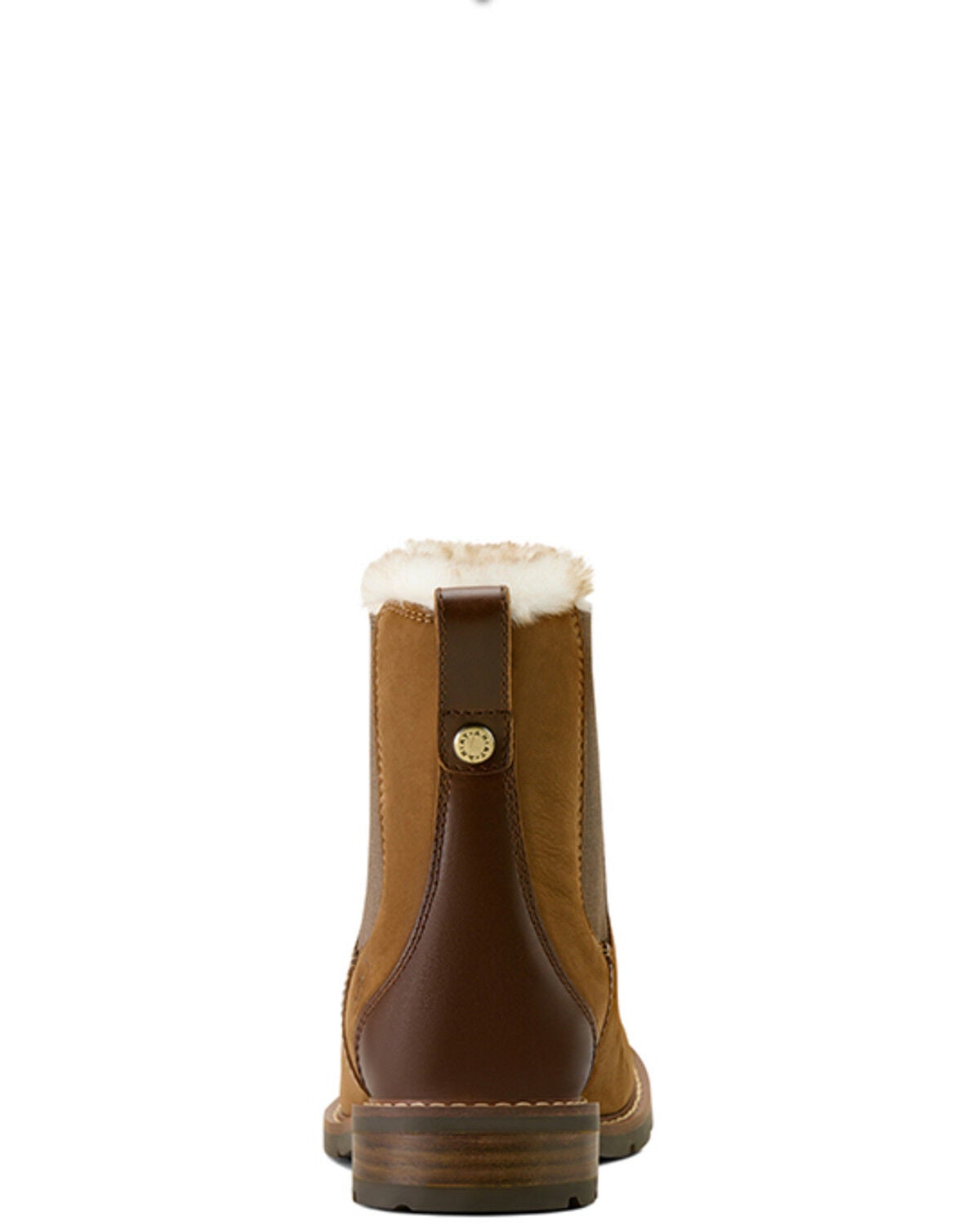 Image #3 - Ariat Women's Wexford Sherpa Waterproof Chelsea Boots - Round Toe, Brown, hi-res