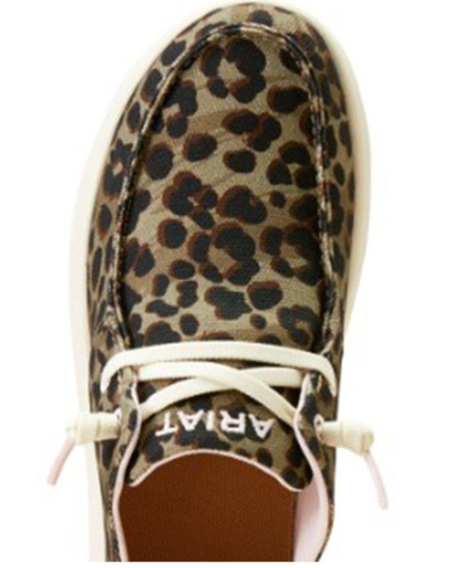 Product Name: Ariat Women's Hilo Leopard Print Casual Shoes - Moc Toe
