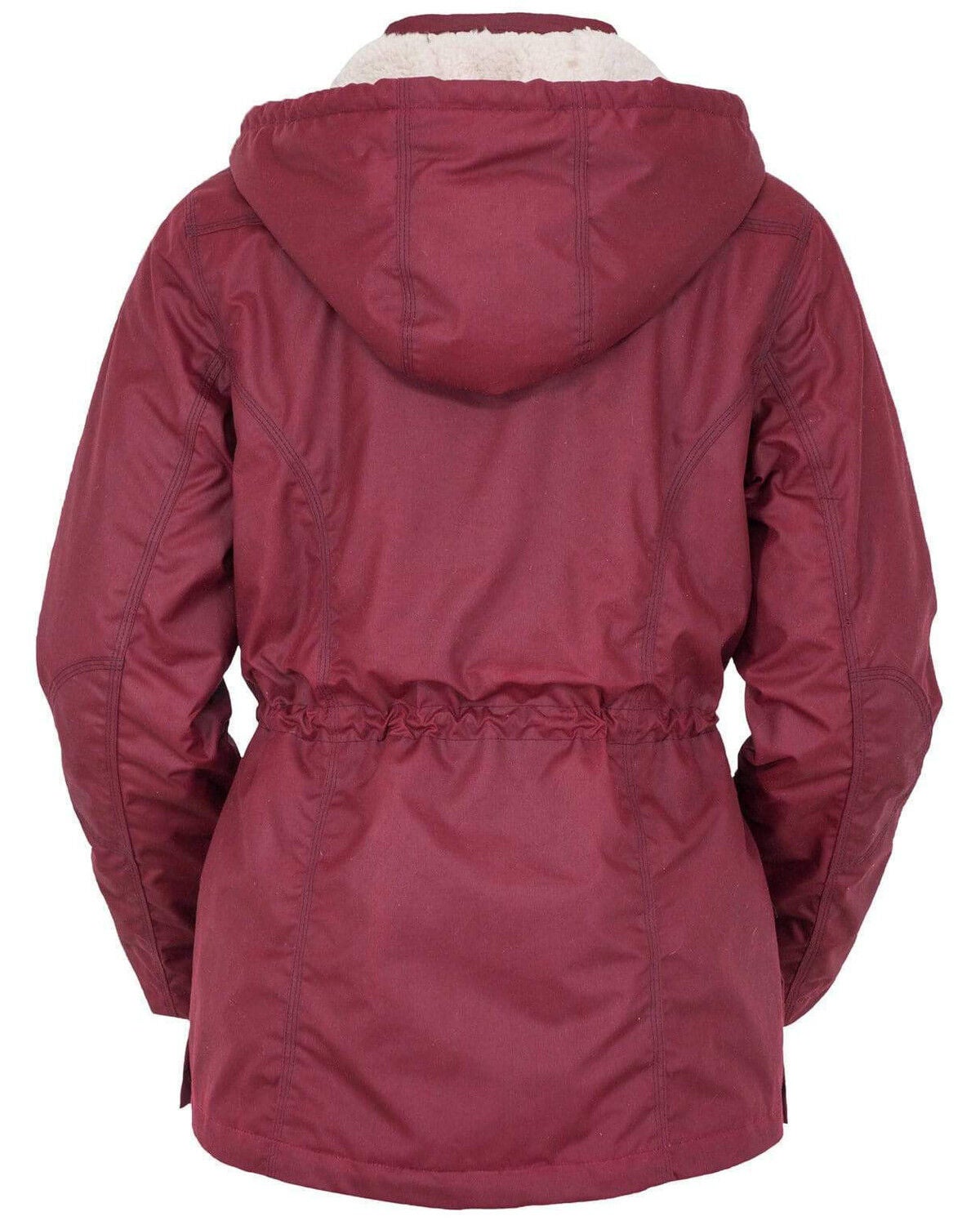 Image #2 - Outback Trading Co. Women's Berry Adelaide Oilskin Jacket, Red, hi-res