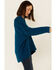 Free People Women's Brookside Tunic Sweater , Blue, hi-res