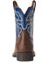 Ariat Boys' Sorting Pen Western Boots - Square Toe, Brown, hi-res
