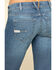 Image #6 - Ariat Women's Rebar Mid Rise Durastretch Raven Work Bootcut Jeans , Blue, hi-res