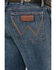 Image #4 - Wrangler Retro Men's Hanford Medium Wash Relaxed Fit Bootcut Stretch Denim Jeans, Medium Wash, hi-res