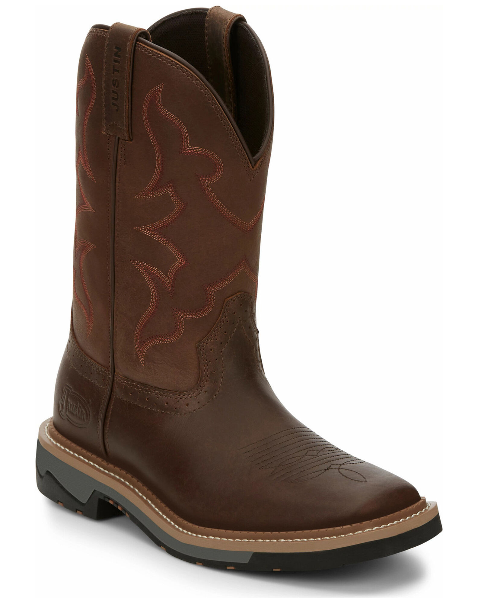 Justin Men s Boot Barn Exclusive Carbide Western Work Boots Soft Toe Country Outfitter