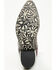 Image #7 - El Dorado Women's Holly Exotic Caiman Tall Western Boots - Snip Toe, Burgundy, hi-res