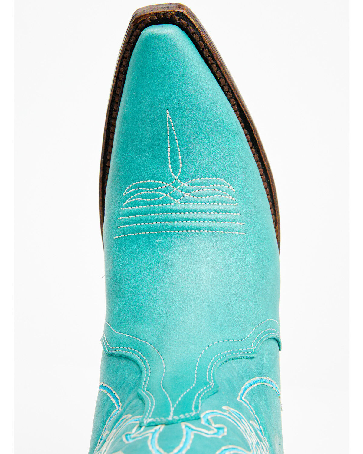 Image #6 - Circle G Women's Triad Western Boots - Snip Toe, Blue, hi-res