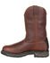 Georgia Boot Men's Carbo-Tec LT Waterproof Western Work Boots - Soft Toe, Brown, hi-res