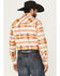Image #4 - Rock & Roll Denim Men's Southwestern Long Sleeve Snap Stretch Western Shirt, Multi, hi-res