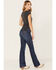 Image #3 - Wrangler Retro Women's Medium Wash High Rise Pull On Norah Bootcut Jeans, Blue, hi-res