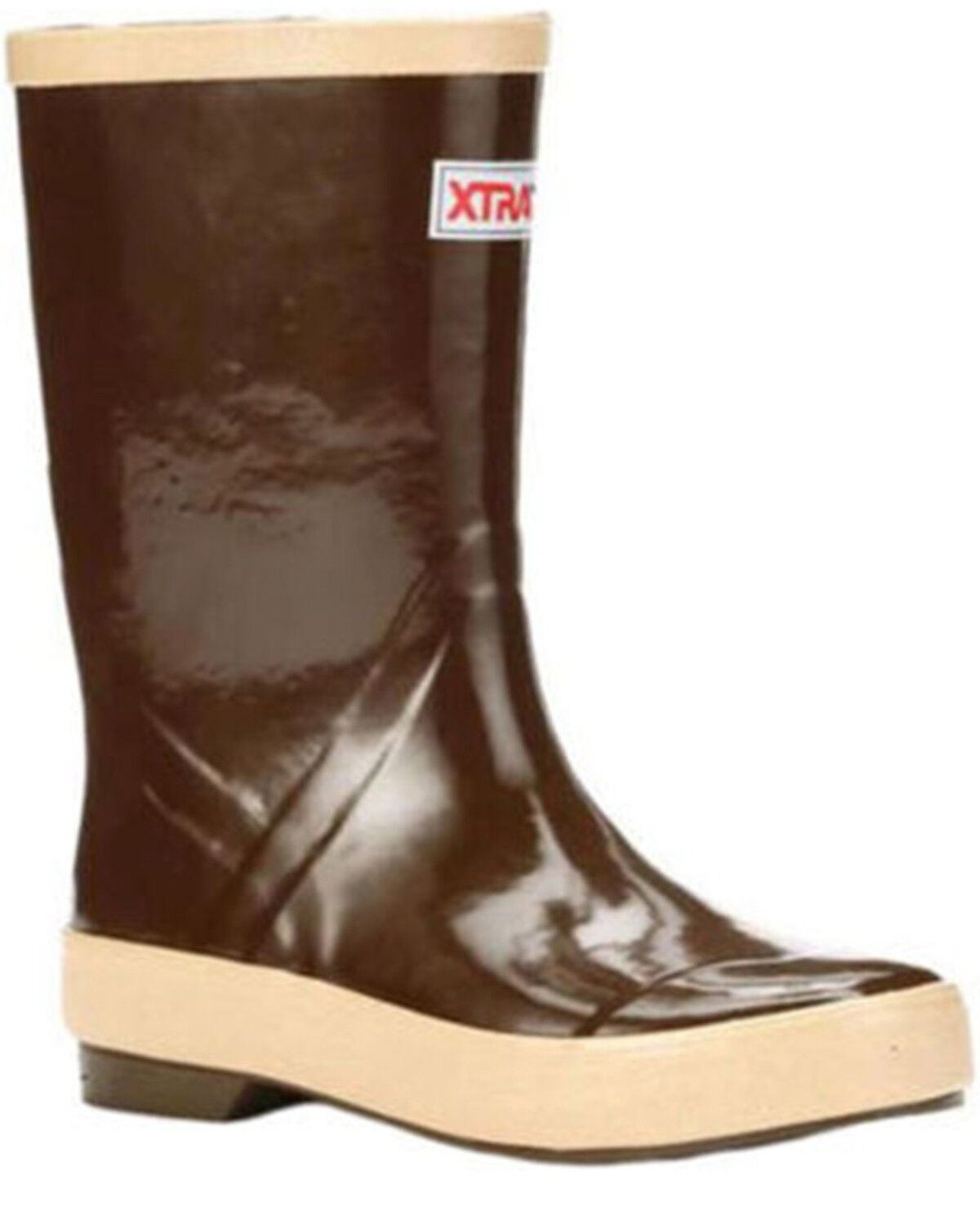 Image #1 - Xtratuf Little Boys' 8" Legacy Boots - Round Toe, Brown, hi-res