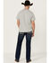 Image #3 - Hooey by Rock & Roll Denim Men's Pistol Medium Wash Straight Bootcut Reflex Stretch Denim Jeans, Medium Wash, hi-res