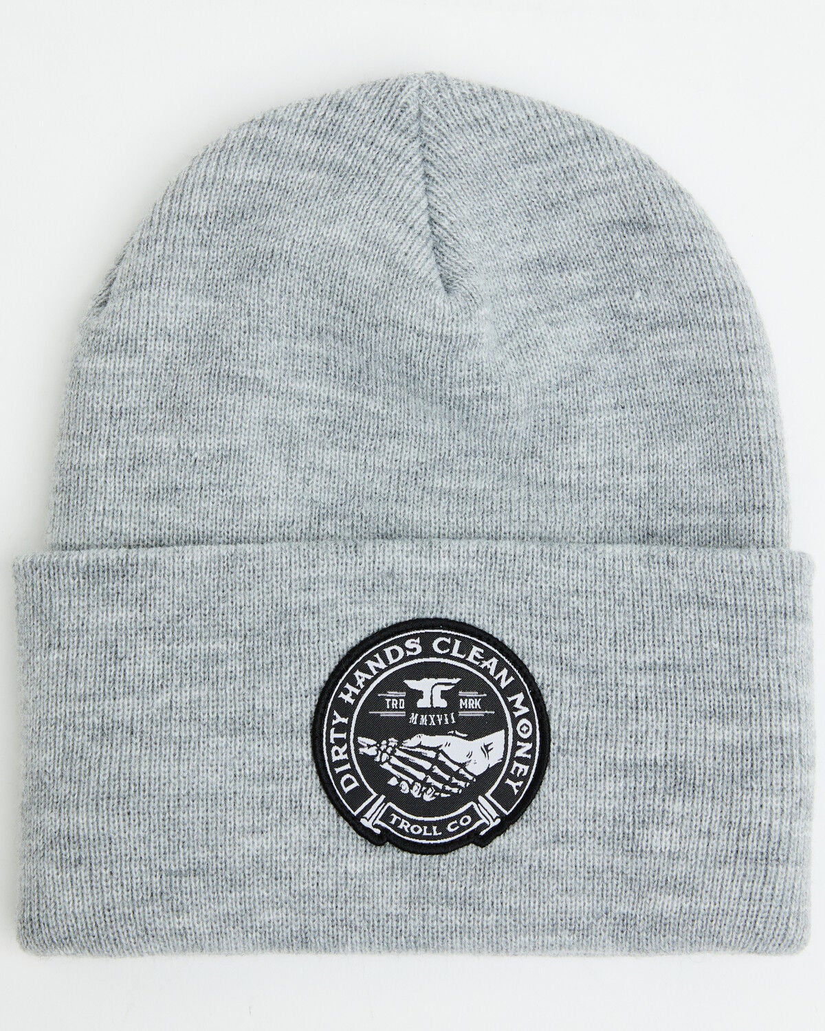 Troll Co Haggler Beanie, Grey, hi-res