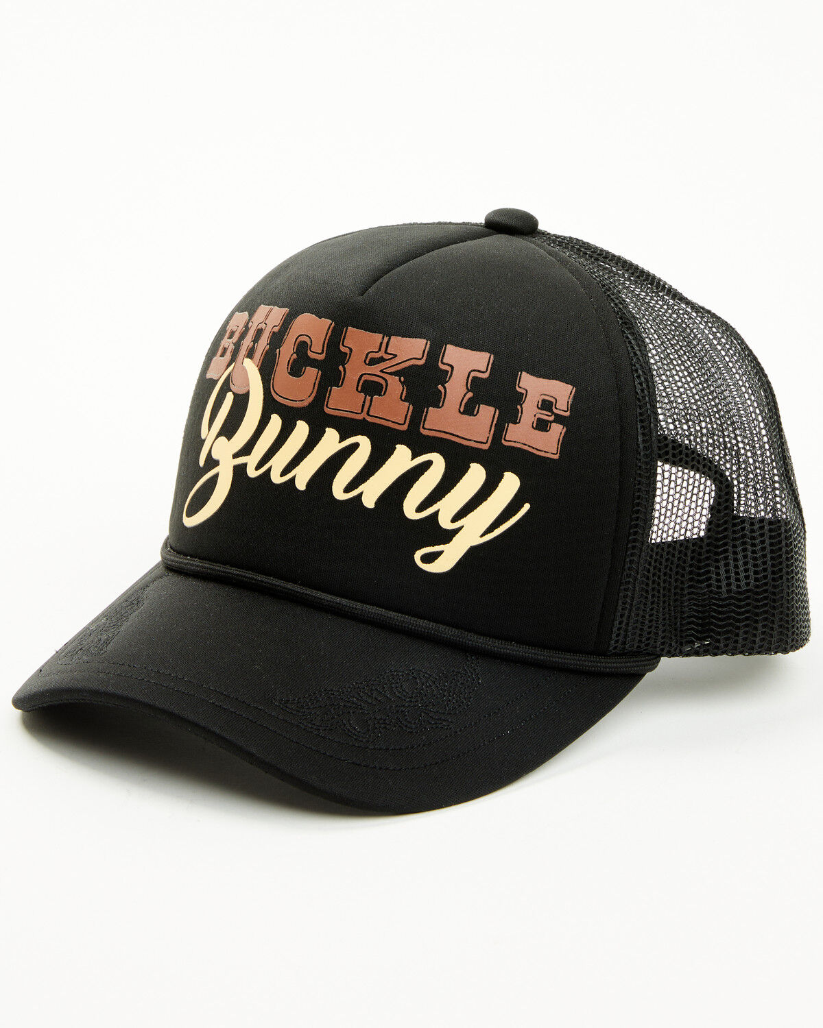 Image #1 - Shyanne Women's Buckle Bunny Ball Cap, Black, hi-res