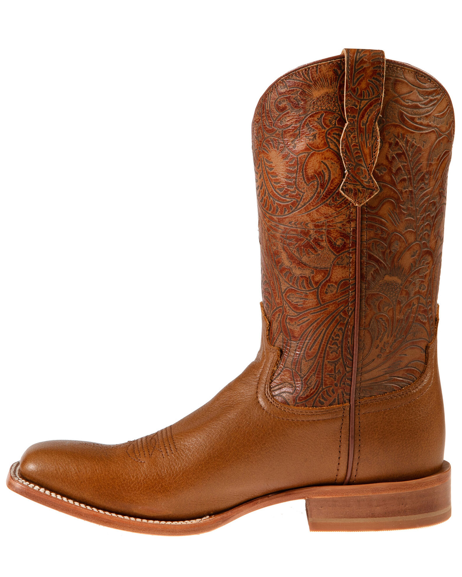 Image #3 - Twisted X Women's Rancher Western Boots - Square Toe, Brown, hi-res