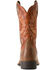 Image #3 - Ariat Men's Sport Rider Performance Western Boots - Broad Square Toe, Brown, hi-res