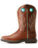 Image #2 - Ariat Women's Anthem Myra Western Boots - Broad Square Toe, Brown, hi-res