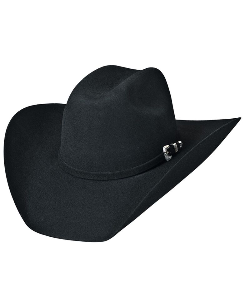 Bullhide Legacy 8X Fur Blend Cowboy Hat, Black, hi-res
