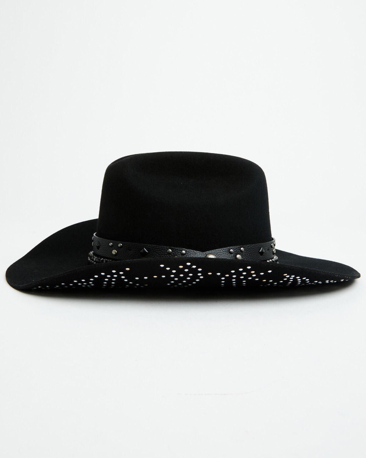Image #3 - Idyllwind Women's Sayler Felt Cowboy Hat, Black, hi-res