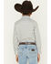 Image #4 - Wrangler 20X Boy's Conversational Print Long Sleeve Snap Stretch Western Shirt, Olive, hi-res