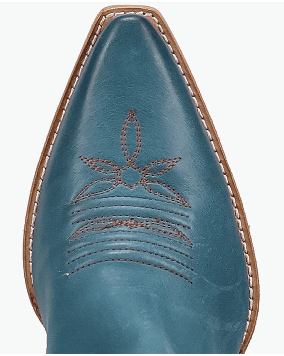 Image #6 - Dan Post Women's Grace Tall Western Boots - Snip Toe, Blue, hi-res