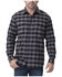 Image #1 - Dickies Men's Flex Flannel Long Sleeve Stretch Work Shirt - Big, , hi-res