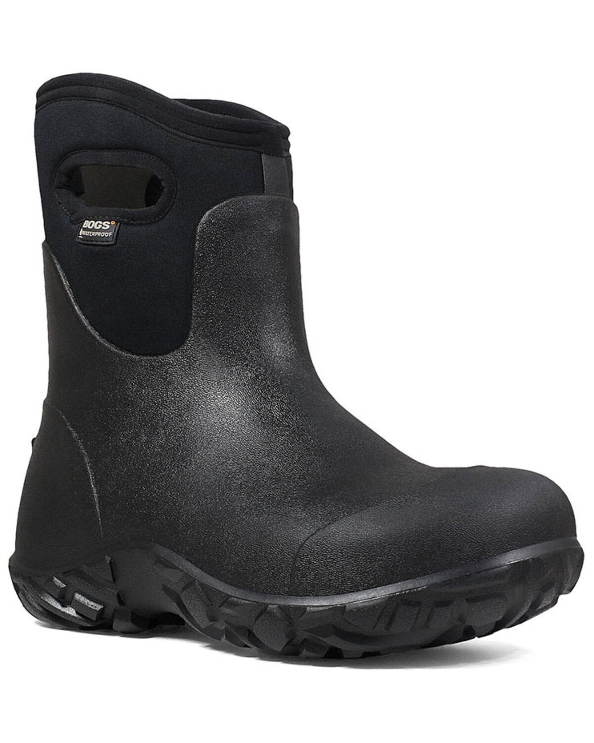 Image #1 - Bogs Men's Workman Waterproof Work Boots, Black, hi-res