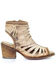 Corral Women's Jessica Lace Tall Top Sandals, Off White, hi-res