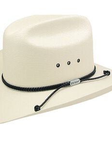 Stetson Men's Carson 10X Shantung Straw Cowboy Hat, Natural, hi-res