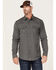Cody James Men's FR Vented Long Sleeve Button Down Work Shirt , Grey, hi-res