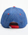 Image #3 - Cinch Men's Color Block Ball Cap, Purple, hi-res