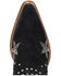 Image #8 - Dingo Women's Lucky Stars Embellished Suede Tall Western Boots - Round Toe, Black, hi-res