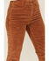 Image #2 - Wrangler Retro Women's Lacey High Rise Corduroy Trouser Jeans, Brown, hi-res