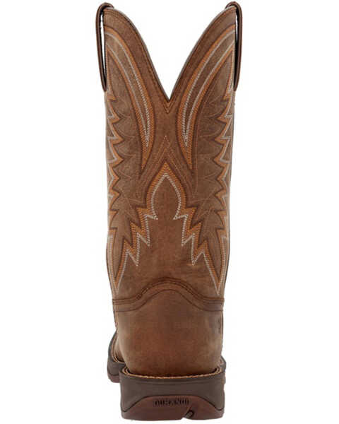 Image #5 - Durango Men's Rebel Performance Western Boots - Broad Square Toe , Brown, hi-res