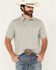 Image #1 - Wrangler Men's Solid Short Sleeve Performance Polo, Grey, hi-res
