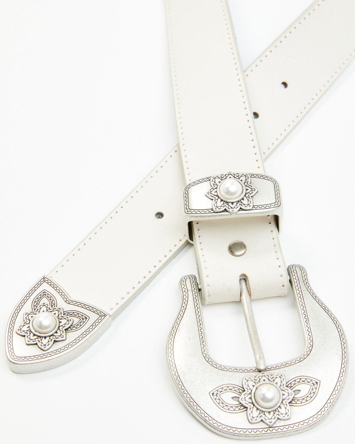Shyanne Women's Pearl Bridal Belt - Country Outfitter